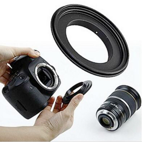 Foleto Lens Adapter Macro Reverse ring 49 52 55 58 62 67 72 77mm for canon eos camera 500d 600d 700d 5d 6d 7d 60d 70d 5d2 5d3 1d ► Photo 1/5