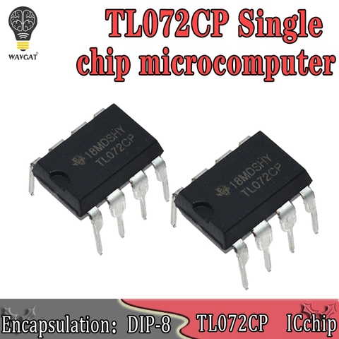 10PCS TL072CP DIP8 TL072 DIP TL072CN DIP-8 Operational Amplifiers Op Amps Dual Low Noise JFET new original ► Photo 1/6