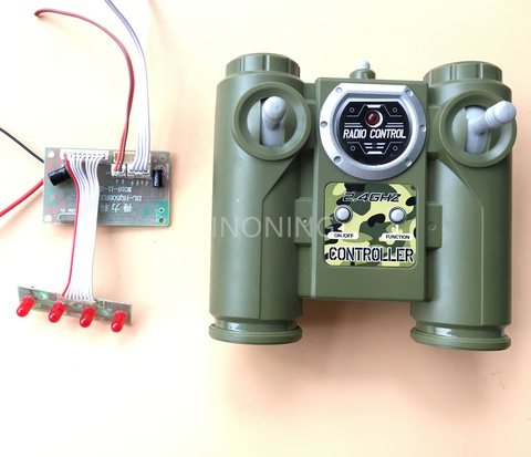 2022 New 2.4G 6CH remote control HUANQI radio  module unit board  for DIY Car Tank Ship ► Photo 1/3