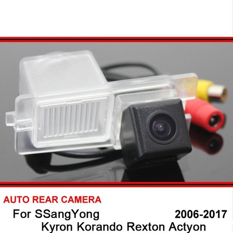 For SSangYong Kyron Korando Rexton Actyon 2006 - 2017 Car Rear View Camera Rearview Parking Reverse Backup HD CCD Night Vision ► Photo 1/5