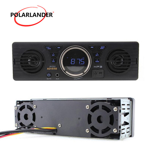 12V In-dash Bluetooth Player USB/SD TF Card AUX-IN FM Audio Stereo Car MP3 PlayerBuilt-in 2 Speakers ► Photo 1/6