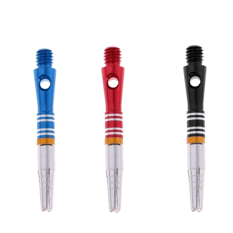 360° Rotating Medium Dart Shaft Stem Lightweight Aluminum Alloy Darts Accessories Red/Blue/Black ► Photo 1/6