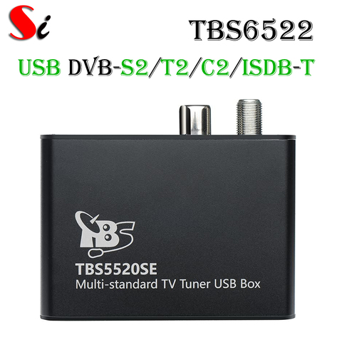 TBS 5520SE DVB-S2X/S2/S/T2/T/C2/C/ISDB-T Multi-standard TV Tuner USB Box ► Photo 1/1