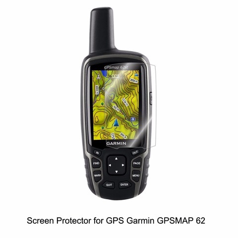 3* Clear LCD Screen Protector Film for Handheld GPS Garmin GPSmap 62 64 62st 64st 63SC 64X 64SX 64CSX Astro 320 220 Alpha50 ► Photo 1/5