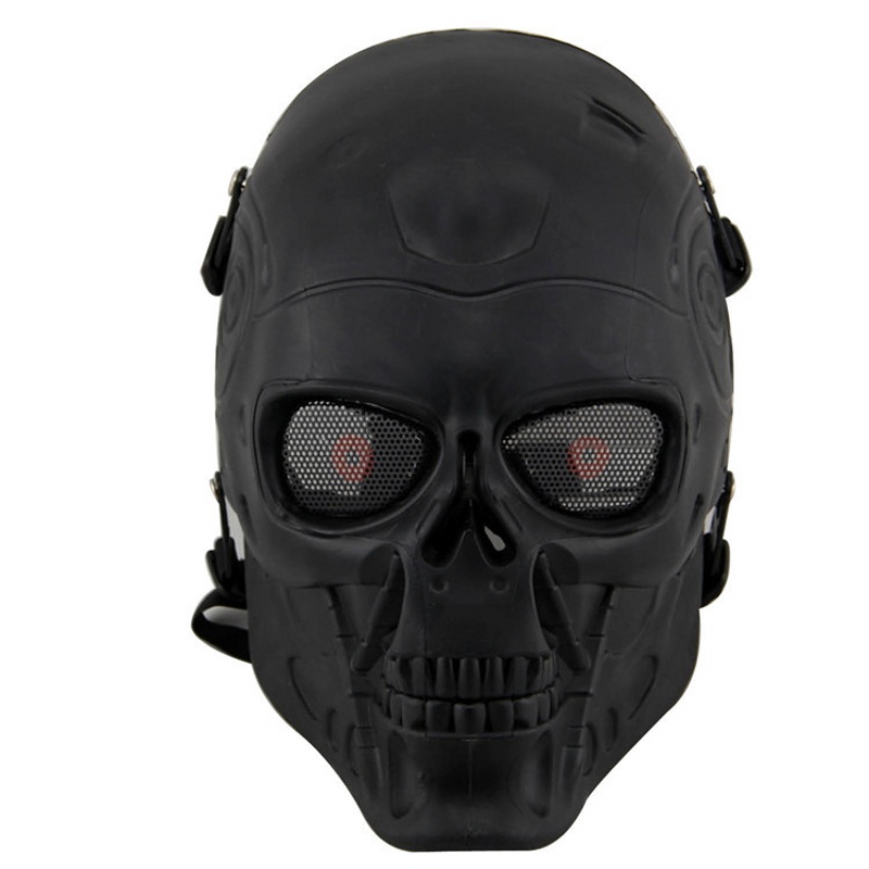 Paintball Airsoft Full Protection T800 Terminator Mask Cospaly Halloween F573 