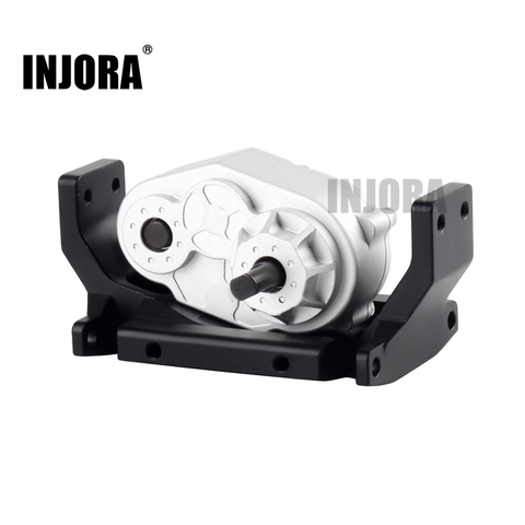 INJORA Metal D90 Gearbox Transfer Case with 72MM Mount for 1/10 RC Crawler Axial SCX10 D90 D110 TF2 ► Photo 1/6