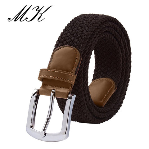 MaiKun Men's Belts for Men belt Metal Pin Buckle Elastic Men Belt Military Tactical Belt ► Photo 1/6