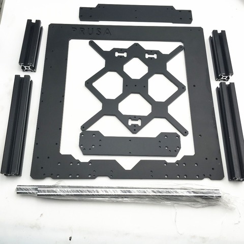 1Set Prusa i3 MK3 Aluminium alloy metal frame with Profile and smooth rods kit 6mm thickness Prusa i3 MK3 Frame Fast Ship ► Photo 1/1