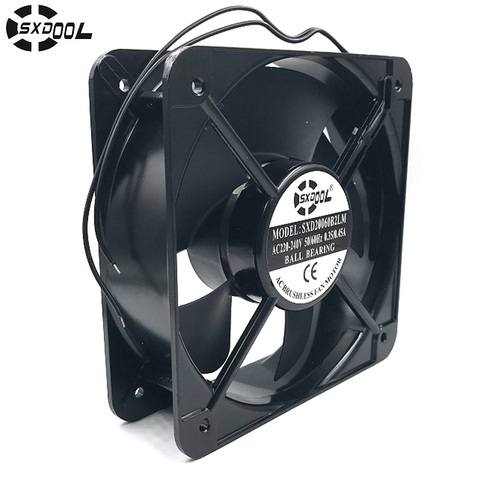 SXDOOL SXD20060B2LM 20CM 200*200*60 MM 20060 220V AC dual ball bearing axial industrial cooling fan ► Photo 1/1