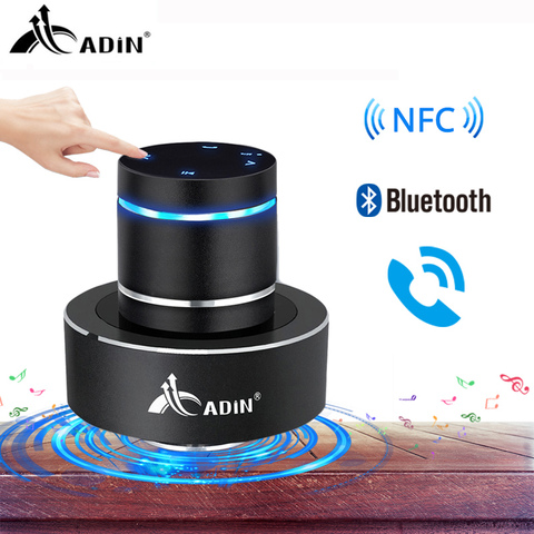 Adin 26W Vibrating Speaker Wireless Subwoofer Bluetooth Stereo Bass Touch Resonance Surround Box NFC Speaker Portable Outdoor ► Photo 1/6
