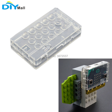 DIYmall for micro:bit LEGO Enclosure Transparent Protective Case for ABS material LEGO compatible ► Photo 1/6