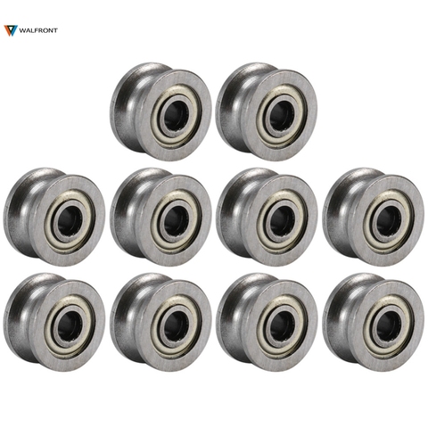 10pcs/sets 624ZZ Ball Bearings V/ Groove Pulley Bearing Used In Rail Track Linear Motion System Ball Bearing Hardware ► Photo 1/6