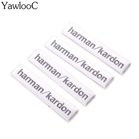 3D Harman/Kardon hi-fi speaker stereo speaker aluminum badge emblem Sticker Car Accessories Styling 254 ► Photo 1/4