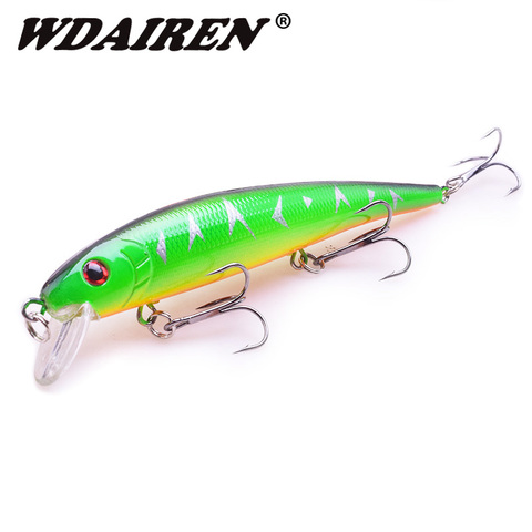 1Pcs Floating Wobblers Minnow Fishing Lures 130mm 19.5g Crankbaits Artificial Hard bait Bass Pike Lure Pesca fishing Tackle ► Photo 1/6