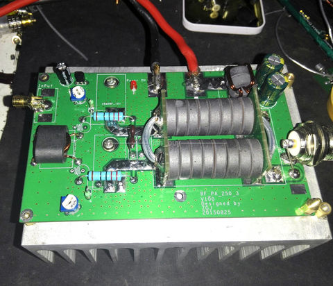 180W Linear Power Amplifier amp Kits For Transceiver Intercom Radio HF FM Ham ► Photo 1/1