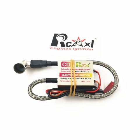 Rcexl ignition CDI for CM6 spark plug DA DLE gas petrol engine rc airplane Best for DLE20/DLE30/DLE55/CRRCpro GP26R/GP50R ► Photo 1/6