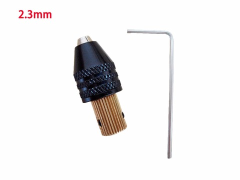 2.3mm Electric motor shaft Mini Chuck Fixture Clamp 0.3mm-3.5mm Small To Drill Bit Micro Chuck fixing device ► Photo 1/1