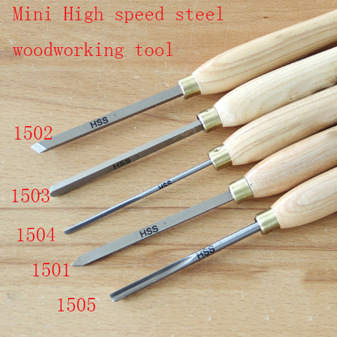 Woodturning Chisel set,chisels for woodcarving,wood carving tools,5pcs/lot ► Photo 1/1