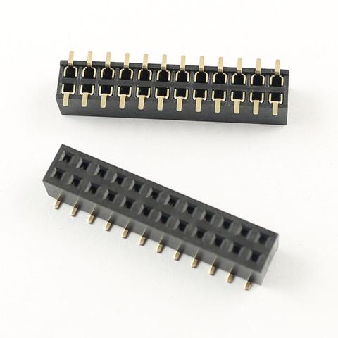 20Pcs 2mm 2.0mm Pitch 2x12 Pin 24 Pin Female Dual Row SMT SMD Pin Header Strip ► Photo 1/1
