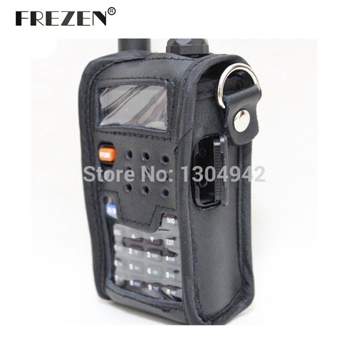 Radio Leather Pouch Soft Case Accessories For Walkie Talkie BAOFENG UV-5R UV-5RA UV-5RE UV-5RG telsiz ► Photo 1/6