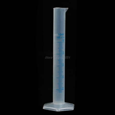 10ml/25ml/50ml/100ml/250ml/500ml Measuring Cylinder Laboratory Test Graduated Liquid Trial Tube Jar Tool New ► Photo 1/6