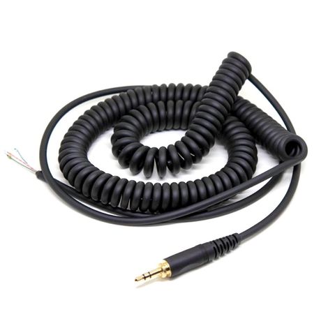 Spring Coiled Repair DJ Cord Cable Replacement for ATH-M50 ATH-M50s SONY MDR-7506 7509 V6 V600 V700 V900 7506 Headphones qiang ► Photo 1/6