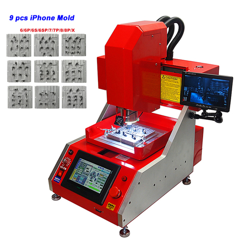 Auto CNC iPhone Repair Machine IC CNC Router Milling Machine for iPhone 6/6P/6S/6SP/7/7P/8/8P/X with Relative Files ► Photo 1/1