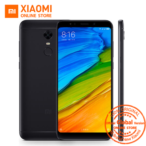 Global Version Xiaomi Redmi 5 plus 5.99 inch 18:9 Full Screen Smartphone 3GB 32GB Snapdragon 625 Octa Core 4000mAh MIUI 9.2.6 ► Photo 1/1