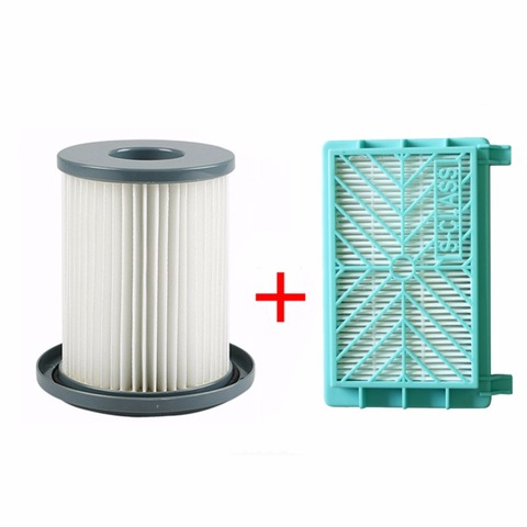 2pcs/set Vacuum Cleaner HEPA Filter element + Air filter for Philips FC8720 FC8724 FC8732 FC8734 FC8736 FC8738 FC8740 FC8748 ► Photo 1/6