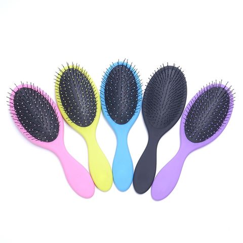 1PC New Salon Detangling Hair Comb for Women Men Hair Bush Wet Dry Bristles Plastic Handle Hair Brushes Combs Hot Selling ► Photo 1/6