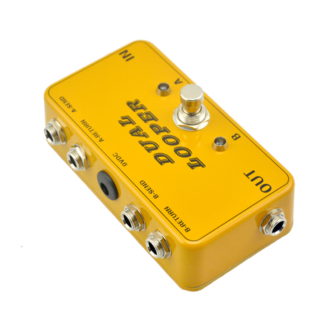 New AB Looper Effect Pedal loop Switcher true bypass for electric guitar pedal Orange  foot switch ► Photo 1/3