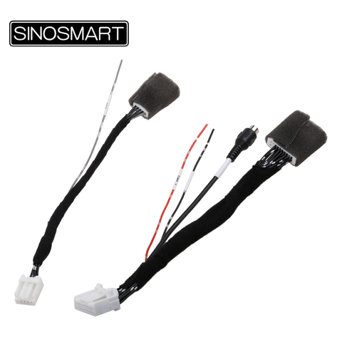 SINOSMART C05D/C20D PIN Connection Cable for for Toyota OEM Monitor Avensis Camry Corolla Prius RAV4 without Damaging the Wires ► Photo 1/3