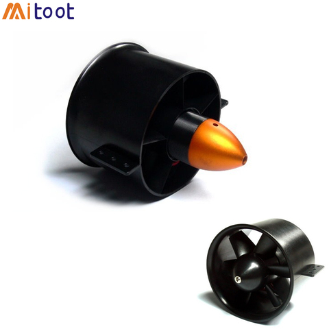 70mm / 90mm 6 Blades Ducted Fan EDF with F2839 3000KV / F3553 1750KV  650W/ 1600W Brushless Motor for RC Airplane ► Photo 1/6