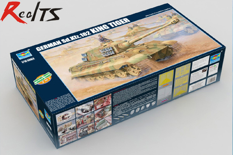 RealTS Trumpeter 1/16 00910 German Kingtiger 2in1 (Henschel Turret) Model Kit ► Photo 1/1