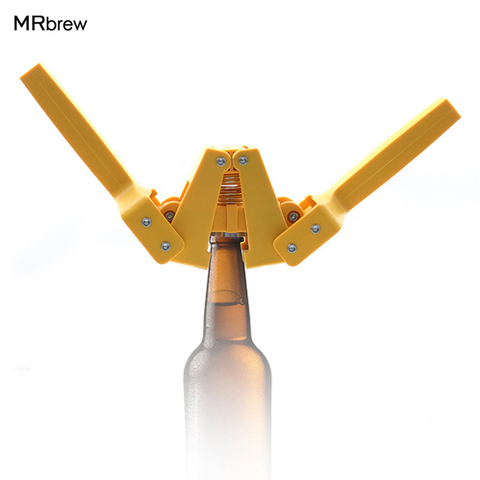New Yellow Manual beer bottle Capper for Home Brew Beer crown caps on reusable glass bottles Top quality ► Photo 1/6
