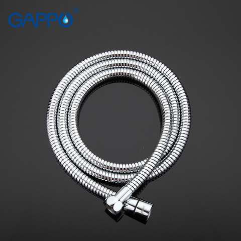 GAPPO 1set High Quality 1.5m Stainless Steel Flexible Shower hose plumbing hose Bathroom Accessories water pipe G46 ► Photo 1/6