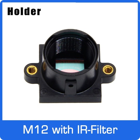 M12 Mount Holder PC+30%GF with 650nm IR Filter For M12 Lens Support 20mm Hole Distance PCB Board Module or CCTV Camera ► Photo 1/5