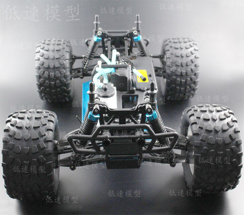HSP 94188 1:10 four-wheel drive oil fuel foot car plastic empty frame large torque steering gear ► Photo 1/5