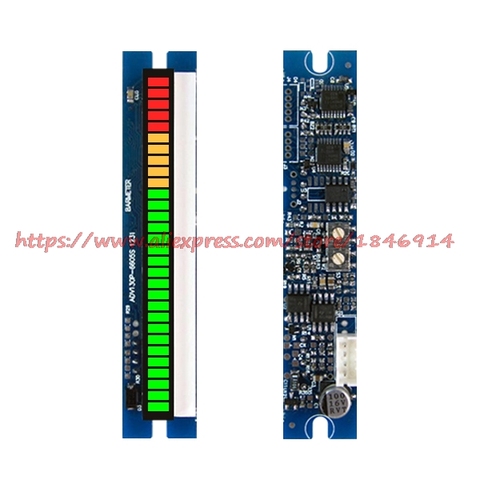 The 30 section 66mm LED bar display PPM table module / volume / audio level meter indicator indicator ► Photo 1/5