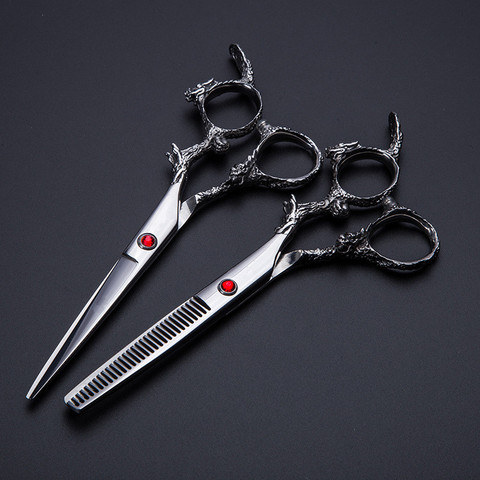 Thinning Hair Scissors, 6 Inch, Japan 440c Stainless Steel, Cool