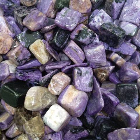 1kg Natural Perfect Charoite Jewel crystal gravel polished raw gemstone quartz gravel rock gifts for healing ► Photo 1/1