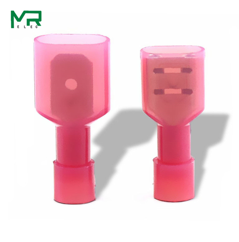 FDFN1.25-250 +MDFN 1.25-250  Red   NYLON  Male Female male electric wire connections  Crimp Terminal Connectors ► Photo 1/5