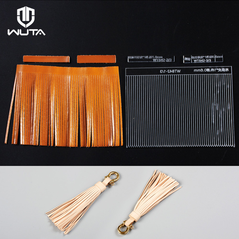 Wuta Triangle Plateau Acrylique cuir modèle Palette Pattern Leather Craft 902