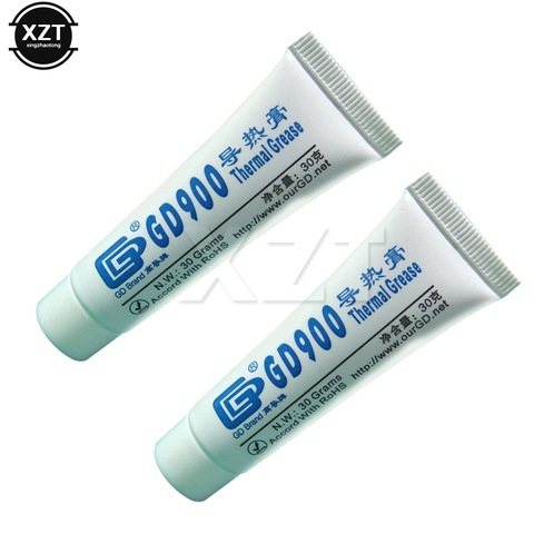 1pcs GD900 Thermal Conductive Heatsink Grease Paste Silicone Plaster Heat Sink Compound 30 Grams Gray new ► Photo 1/2