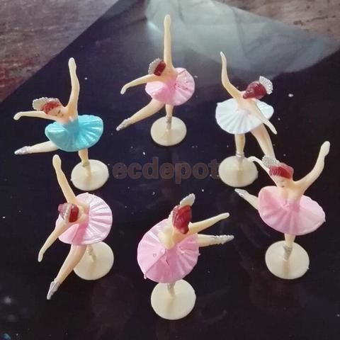 MagiDeal 12 pcs Little Ballerina Mini Ballet Girl Baby Shower Favors Gift Christening Party Table Ballerina Decoration Crafts ► Photo 1/6
