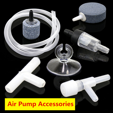 Air Pump Accessories One Way Non-Return Check Valve Oxygen Pump Hose Suction Cup Holder Air Stone Bubble Disk 3 2 Ways Joints ► Photo 1/5