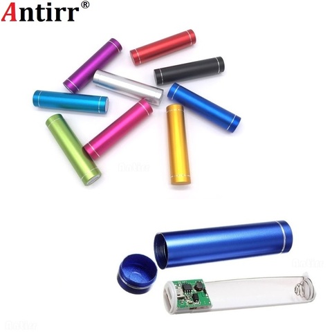 Antirr  Universal 5V USB Power Bank Case Kit DIY 1X 18650 Battery Charger Box DIY For Samsung Xiaomi Mobile Phone ► Photo 1/6