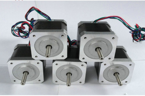 1.8 degree Nema17 Stepper Motor 42HS48-2504 single shaft 0.5NM 2.5A 48mm CNC Engraving ► Photo 1/1