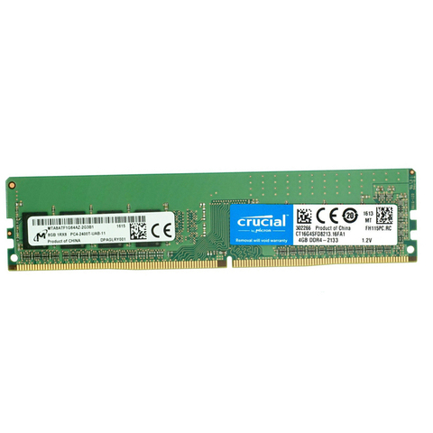 Crucial Original  RAM DDR4 4GB 8GB 16G PC4-19200 DDR4-2133HMZ 2400HMZ 2666MHz 288-Pin For desktop memory ► Photo 1/5