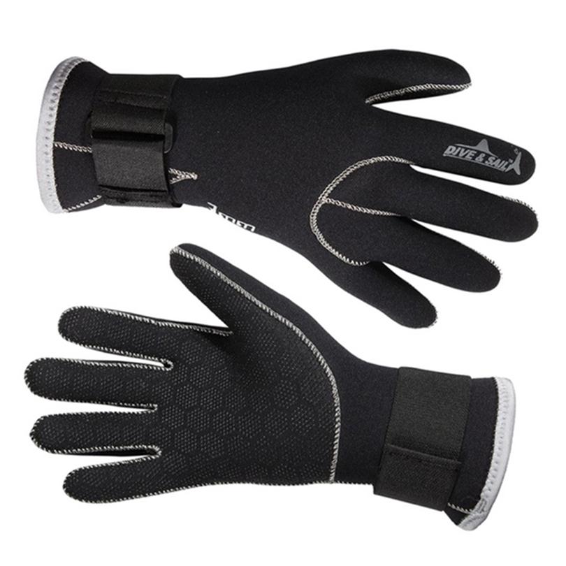3MM Neoprene Scuba Dive Gloves Keep Warm for Winter Swim Snorkeling Spearfishing 